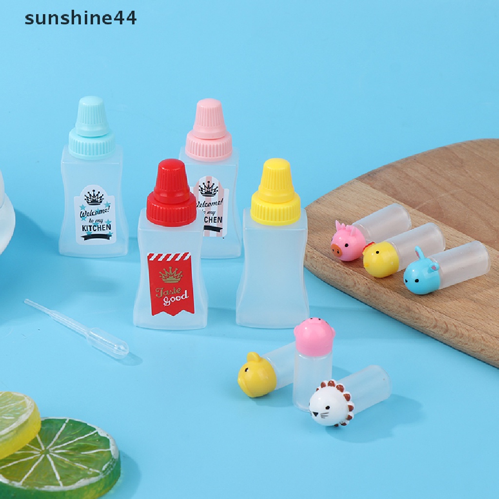 Sunshine Botol Saus Tomat / Kecap / Salad / Bento Mini Portable Untuk Dapur