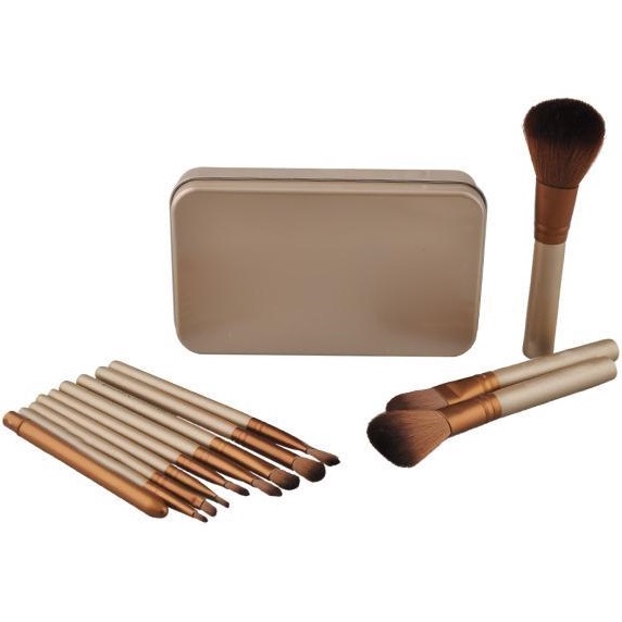 Takarai Kuas Set Naked 5 isi 12 Brush Alat Make Up Lengkap