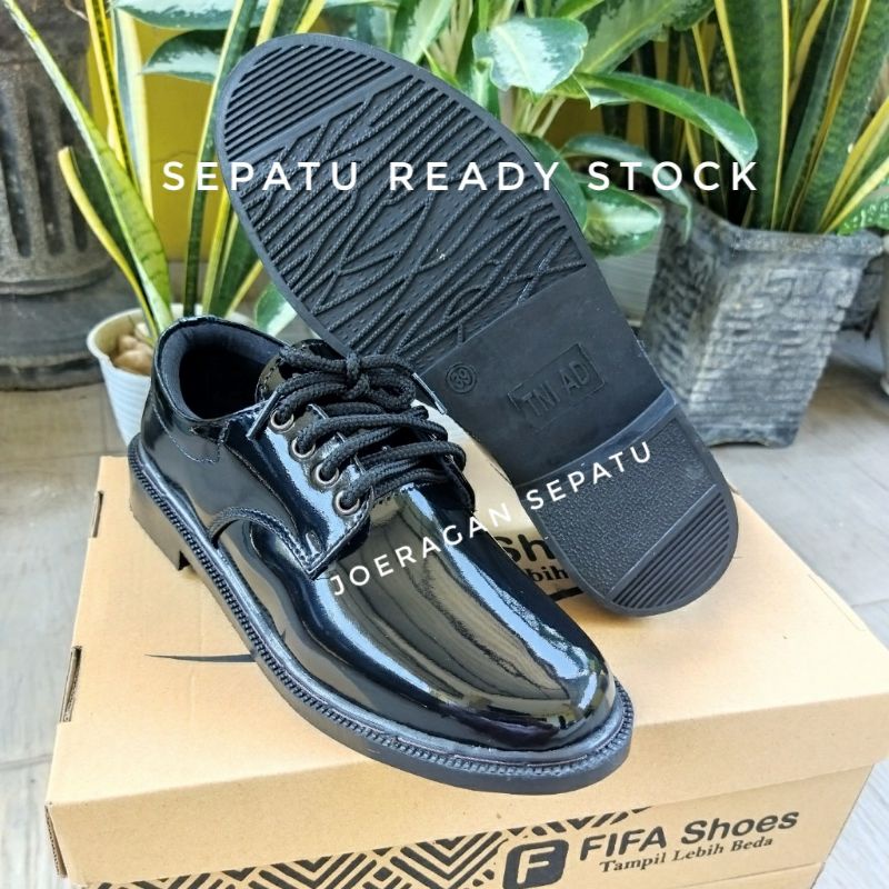 Sepatu Pdh Tni Polri Dishub Satpam Security Paskibra Pria SEPATU PDH TNI POLRI DISHUB SATPAM SECURITY PASKIBRA PRIA 01 KILAP
