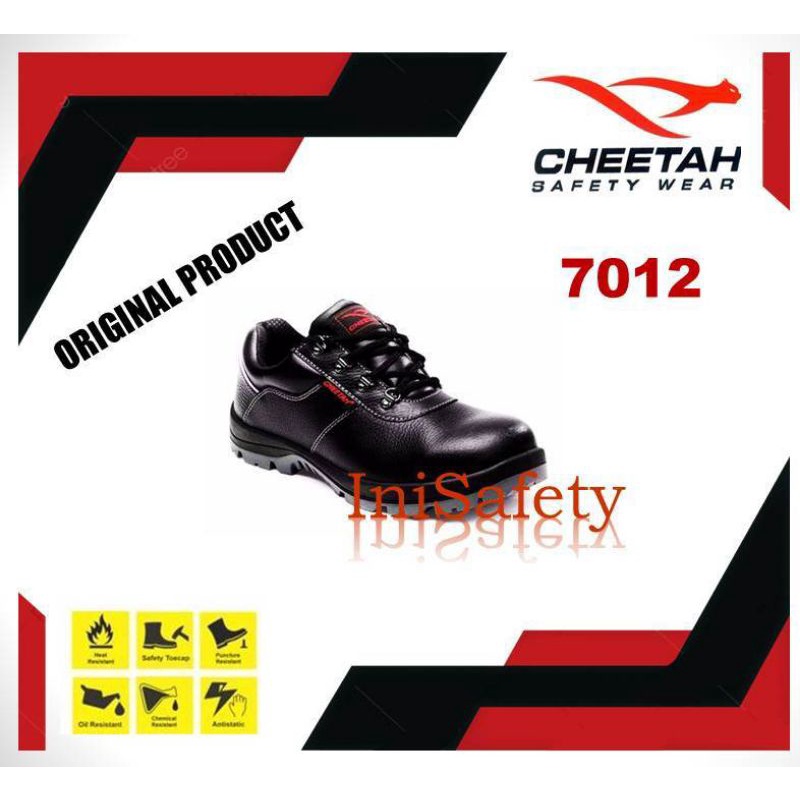 Jual Sepatu Safety Proyek Cheetah 7012h Original Pria Terbaru Shopee Indonesia