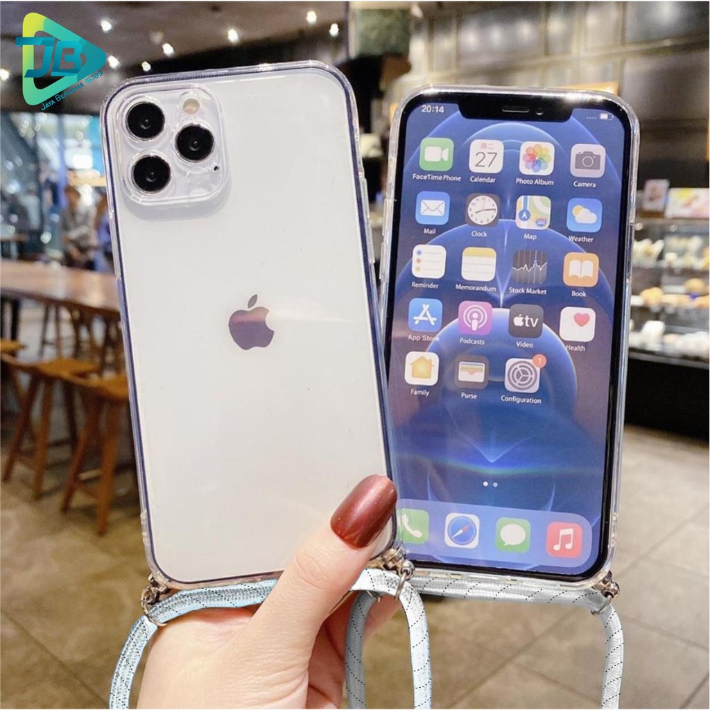 Softcase Slingcase Lanyard Bening Xiaomi Redmi 9T POCO F3 K40 PRO NOTE 12 PRO MI A1 2022 JB5984