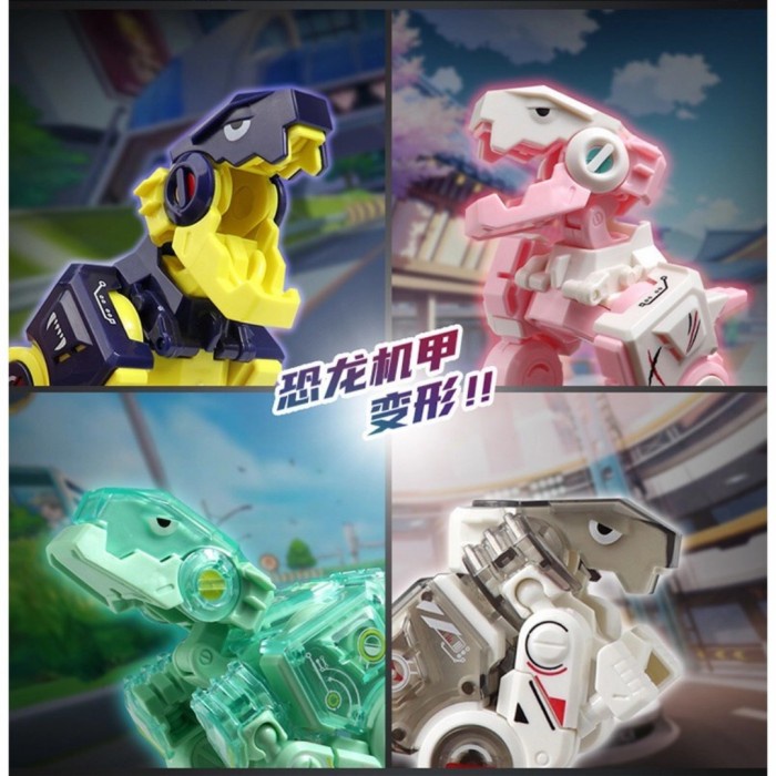 Beastbox / Dino Cube - Mainan Transformers dinosaurus berubah keren