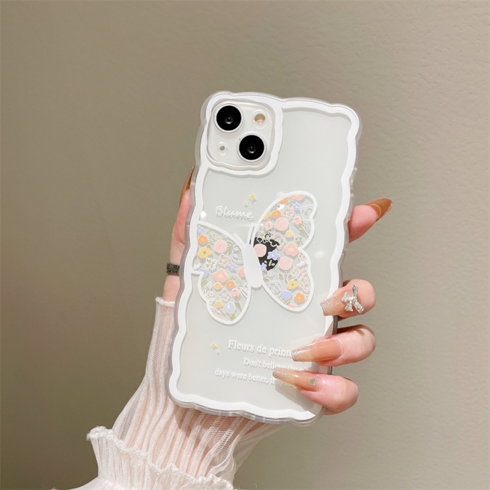 Soft Case TPU Motif Kupu-Kupu Untuk Samsung A04s A13 A12 A22 A03 A32 A03s A50 A50s A30s A51 A31 A23 A02s A21s A20 A20 A52s