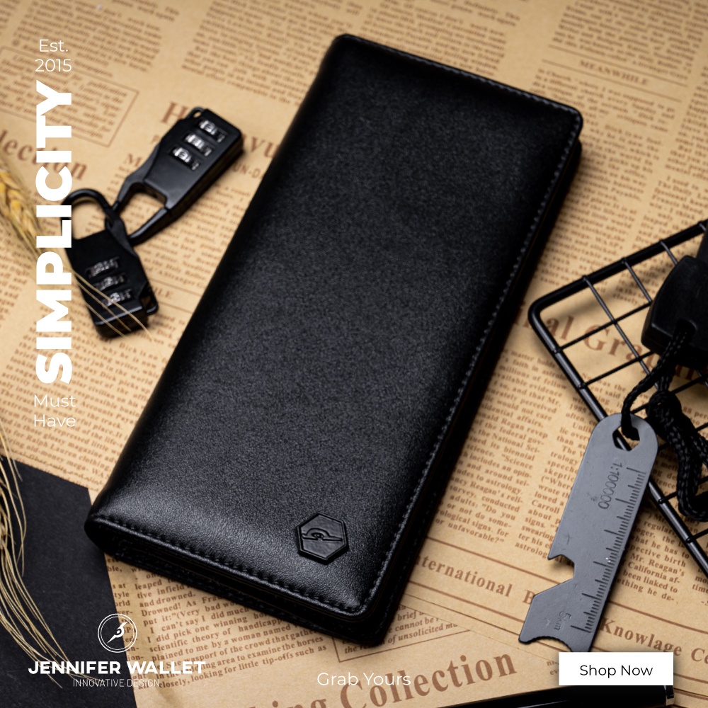 JFR Treasure Wallet - Dompet Panjang Pria Bahan Kulit Premium JP49 Image 6