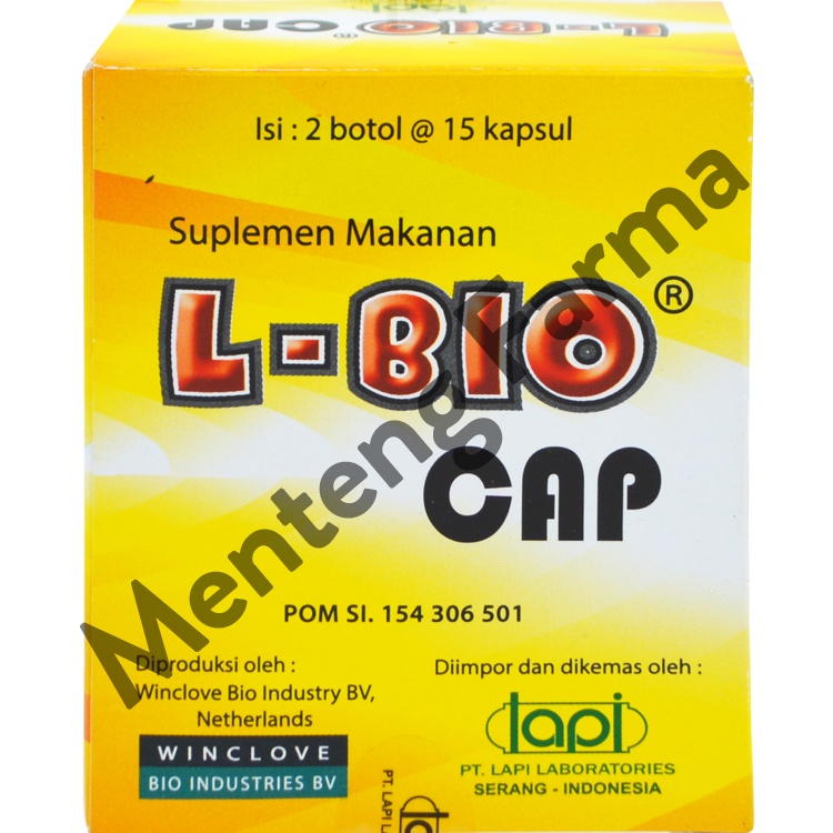 L-Bio 15 Kapsul - Suplemen Probiotik untuk Kesehatan Saluran Cerna