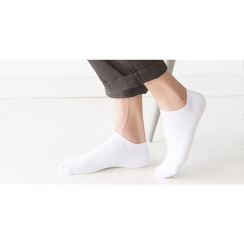 ( COD ) KAOS KAKI PENDEK PRIA WANITA / MATA KAKI POLOS / PILIH WARNA