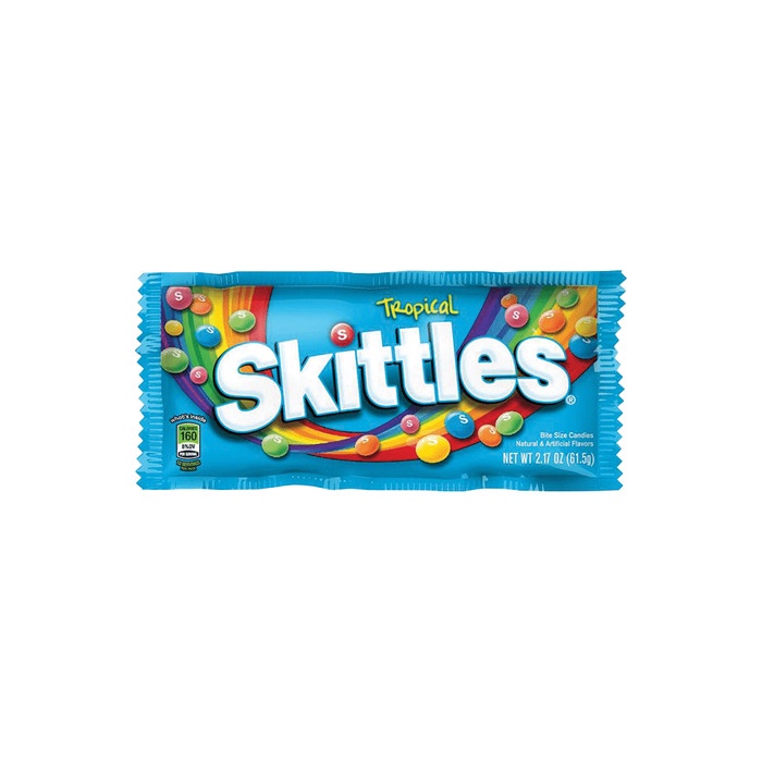 

Skittles Tropical 2.17 Oz / Kembang Gula Rasa Tropical