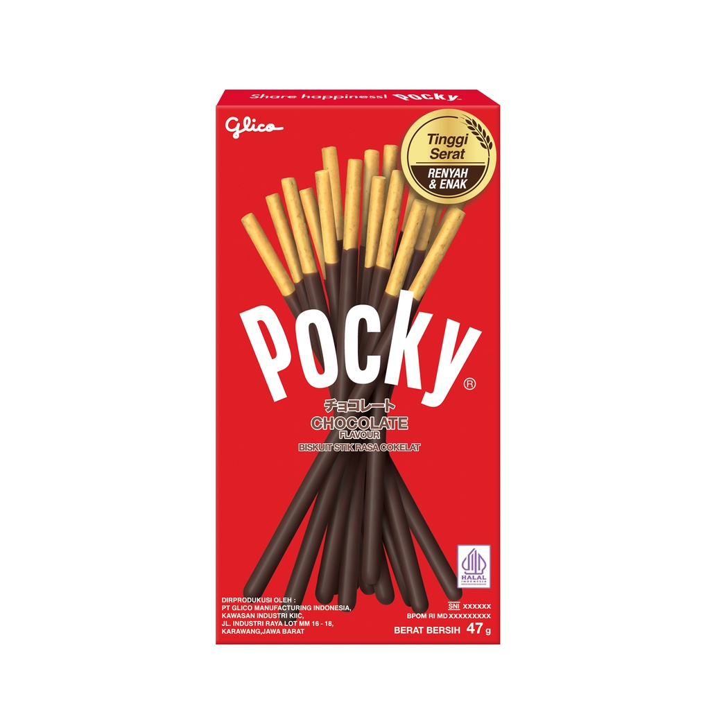 

Pocky Chocolate Stick 47Gr