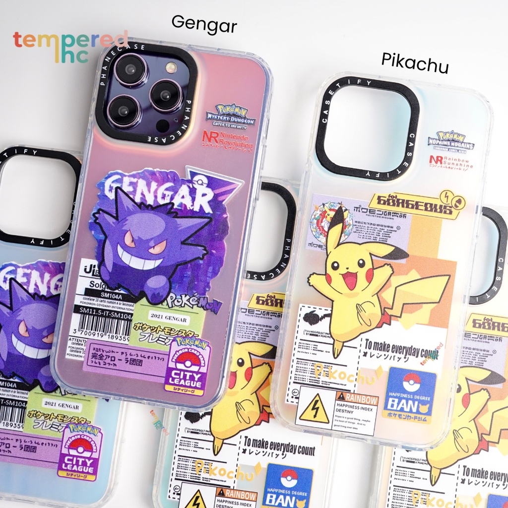 NEW !! PREMIUM Pokemon Case Iphone ( Iphone x - 14promax )