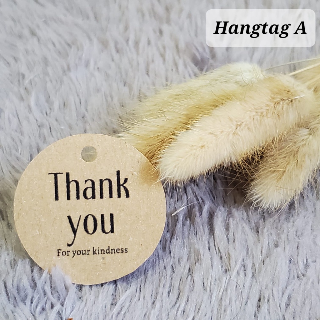 

Hangtag Thank You/Hangtag Hampers/Hangtag Kado/Hangtag Gift Box/Carrugated Box