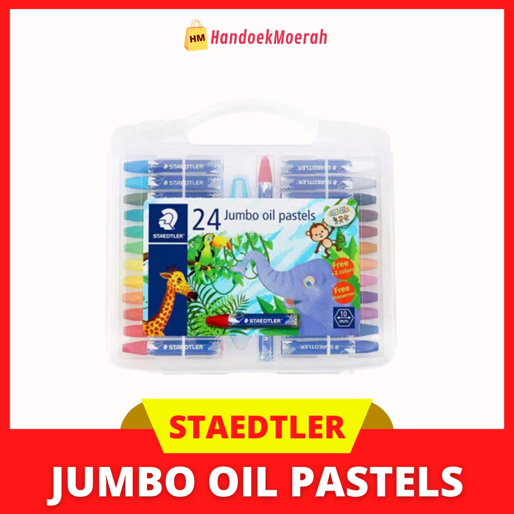 Staedtler Jumbo Oil Pastel Box - 24 warna