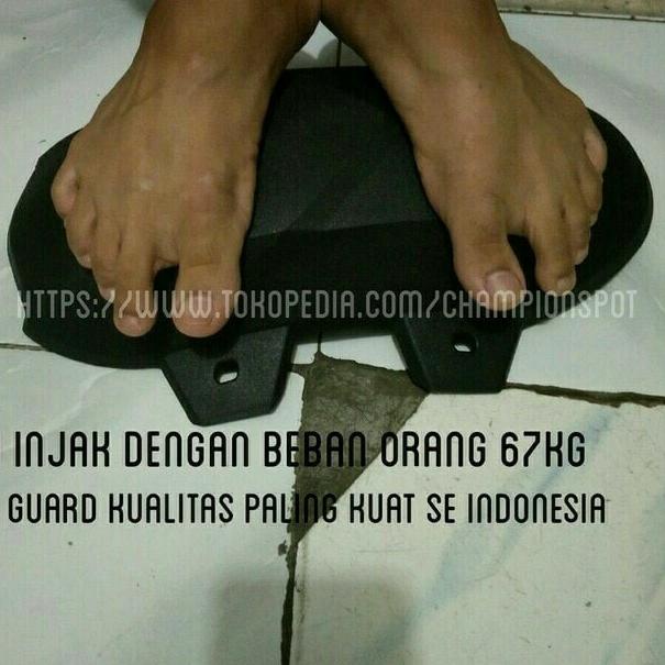 Mud Guard Universal / Mud Flap Universal / Spakbor Belakang Motor