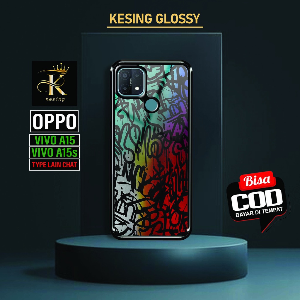 Case Oppo A15 / A15S - Case Oppo A15 - Silikon Oppo A15S Terbaru - Case Fashion Oppo - Softcase Oppo
