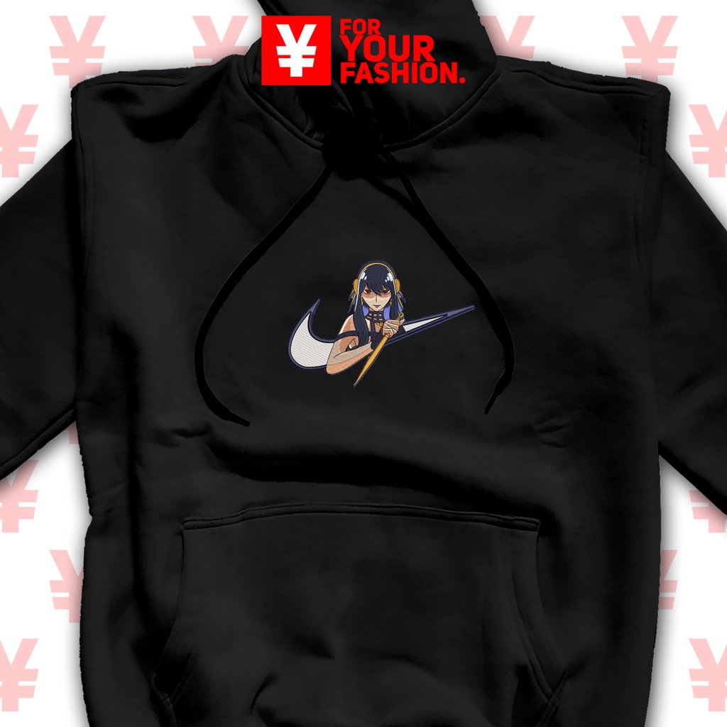 FYF HOODIE  AS #3 - YOR FORGER X NIKE EMBROIDERY JAKET BORDIR PULLOVER SWEATER