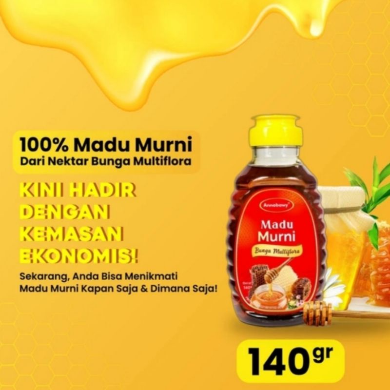 

Madu Murni Bunga Multiflora Madu Asli Berkualitas 150gr