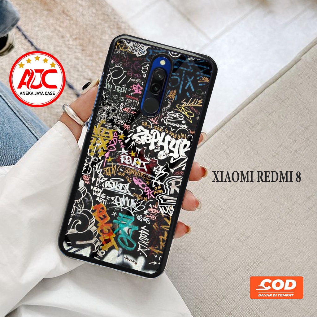 Case XIAOMI REDMI 8 - Casing XIAOMI REDMI 8 - case hp Motif [ GRAFITY ] - Aneka case - Casing Case -