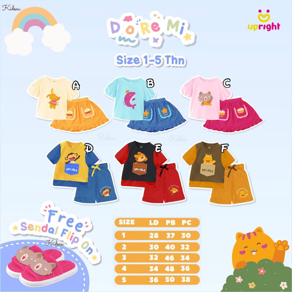 DoReMi Baby Set Free Flip On Sandal