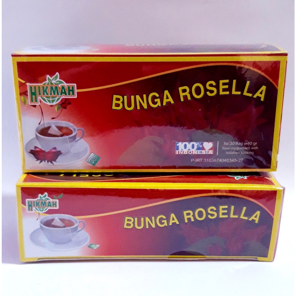 

Teh Celup Bunga Rosella - Teh Herbal Rosela - Teh Rosela