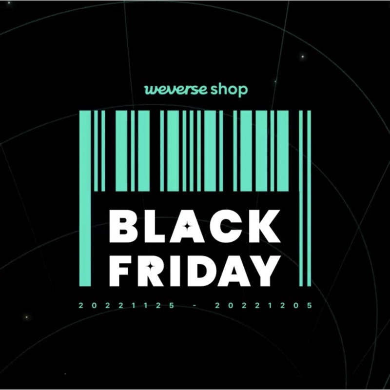 (PO) OFFICIAL WEVERSESHOP BLACK FRIDAY SALE BTS