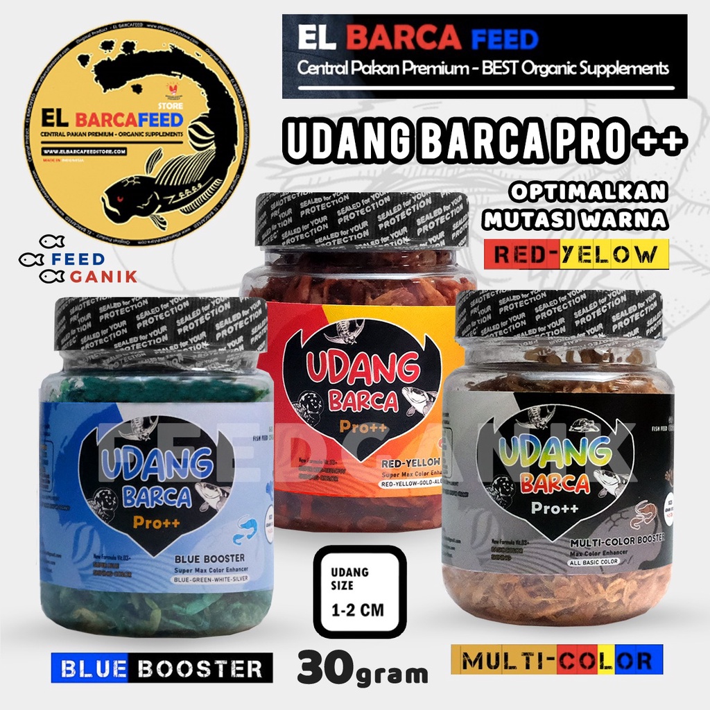 Jual Udang Kering Pro Xtra El Barca Maggot Ulat Jerman Ulat Hongkong Jangkrik Blue