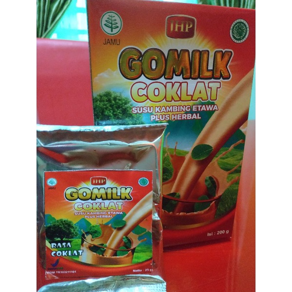 

GOMILK Susu Kambing Etawa Plus Herbal (Kemasan Saset 25 gram)