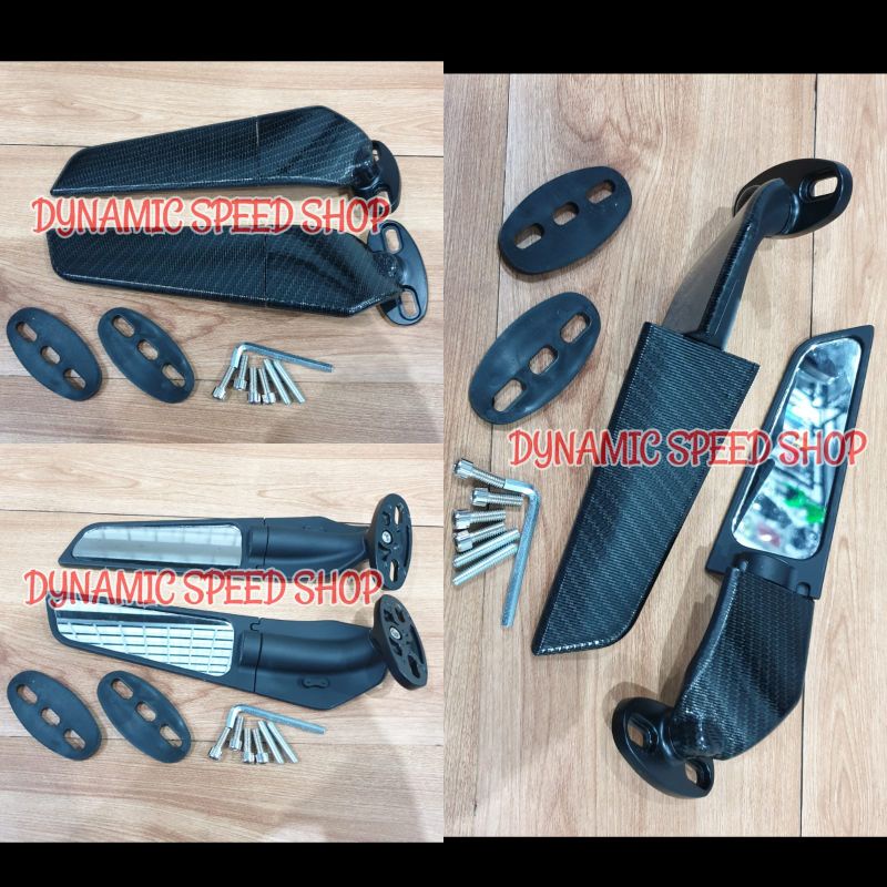 spion winglet carbon spion stealth karbon spion sayap replika rizoma
