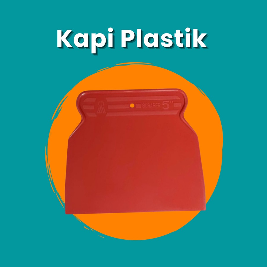 STAR Kapi Plastik - Kape Cat Tembok - Scraper PVC