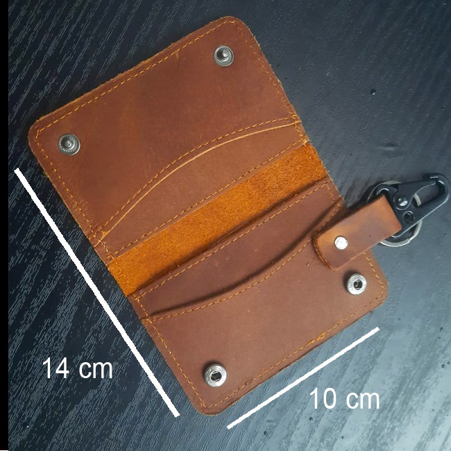 Gantungan Kunci Mobil STNK Kulit Asli  Custom Grafir / Produsen dompet stnk Kulit asli