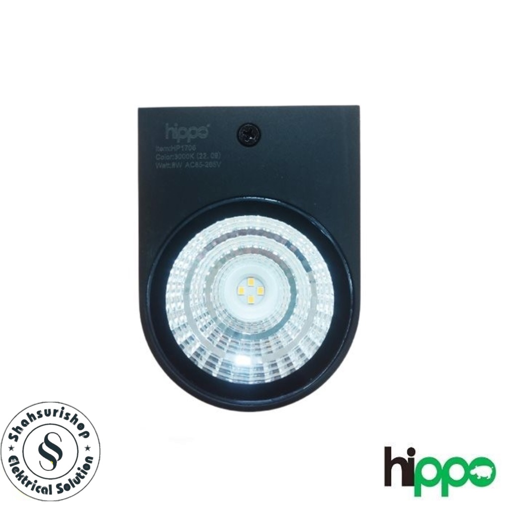 HIPPO HP1706 WALL LED 2X4W LAMPU DINDING OUTDOOR PILAR TEMPEL 2 ARAH