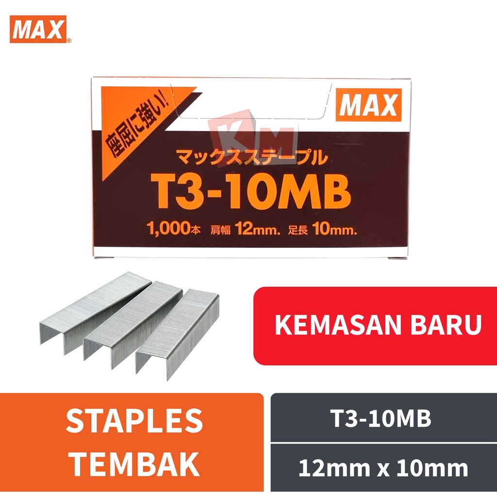 Isi Refill Stapler / Staples Tembak MAX T3-10MB T310MB