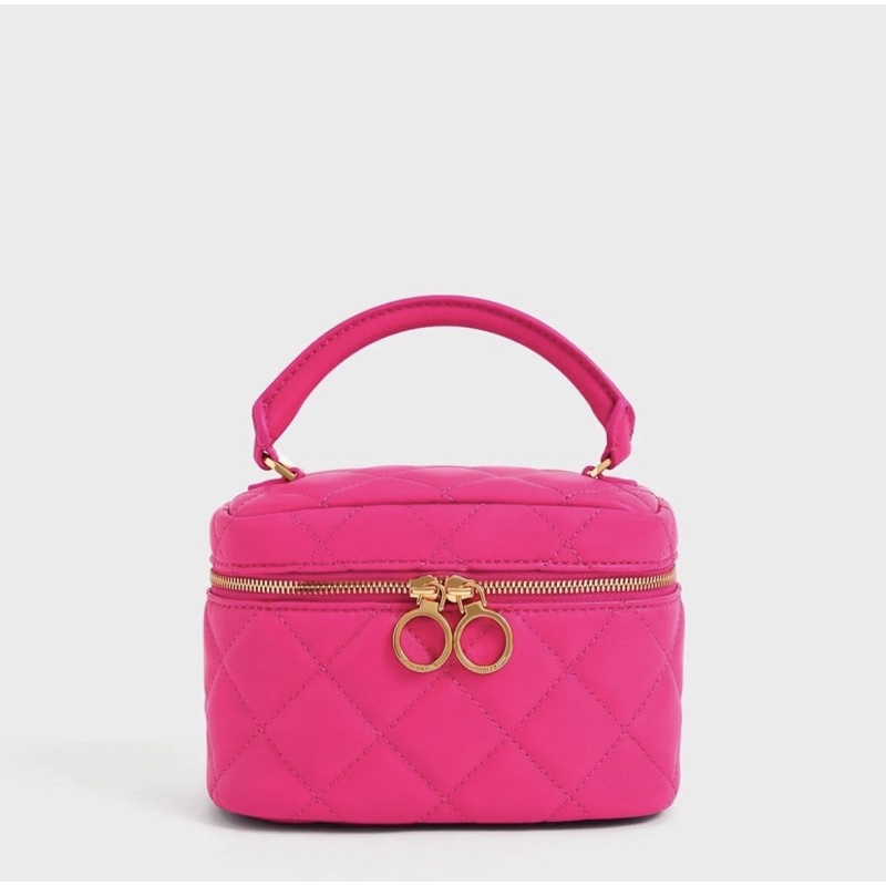 Tas Wanita C Quilted Two Way Zip Mini