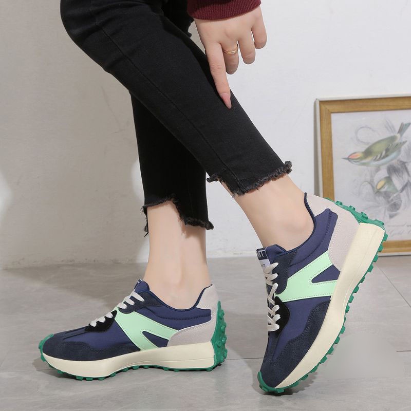 RYX - Denim LMN Sepatu Sneakers Tali Wanita Fashion Casual / Olahraga - Import Ori