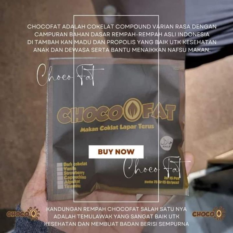 

chocofat (coklat penambah berat badan)