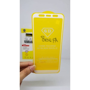 KOREAN Tempered Glass Samsung A7 2018 6.0&quot; TG 5D Samsung A750 FULL SCREEN Anti Gores Kaca FULL GLUE