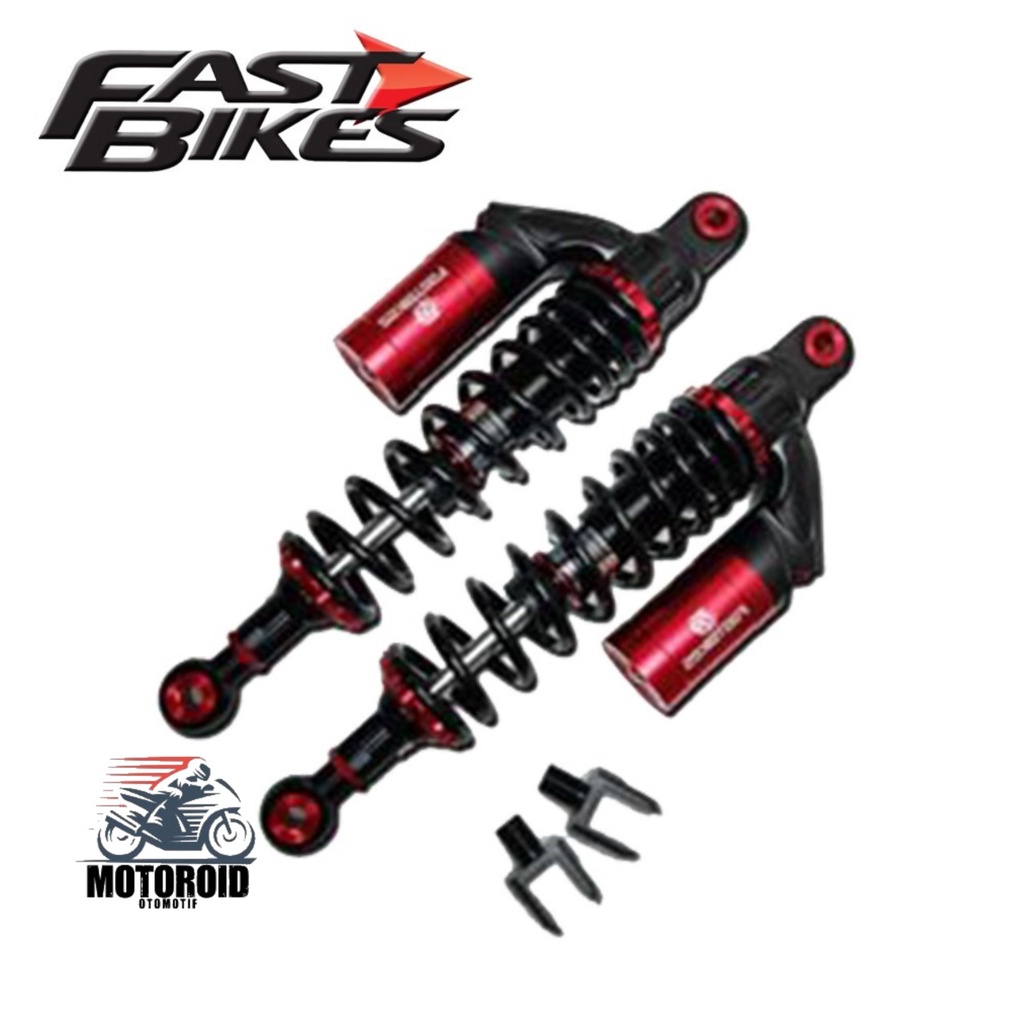 Shockbreaker Bebek Fastbikes Tabung Atas Universal 280mm 340mm Dual Shock Belakang