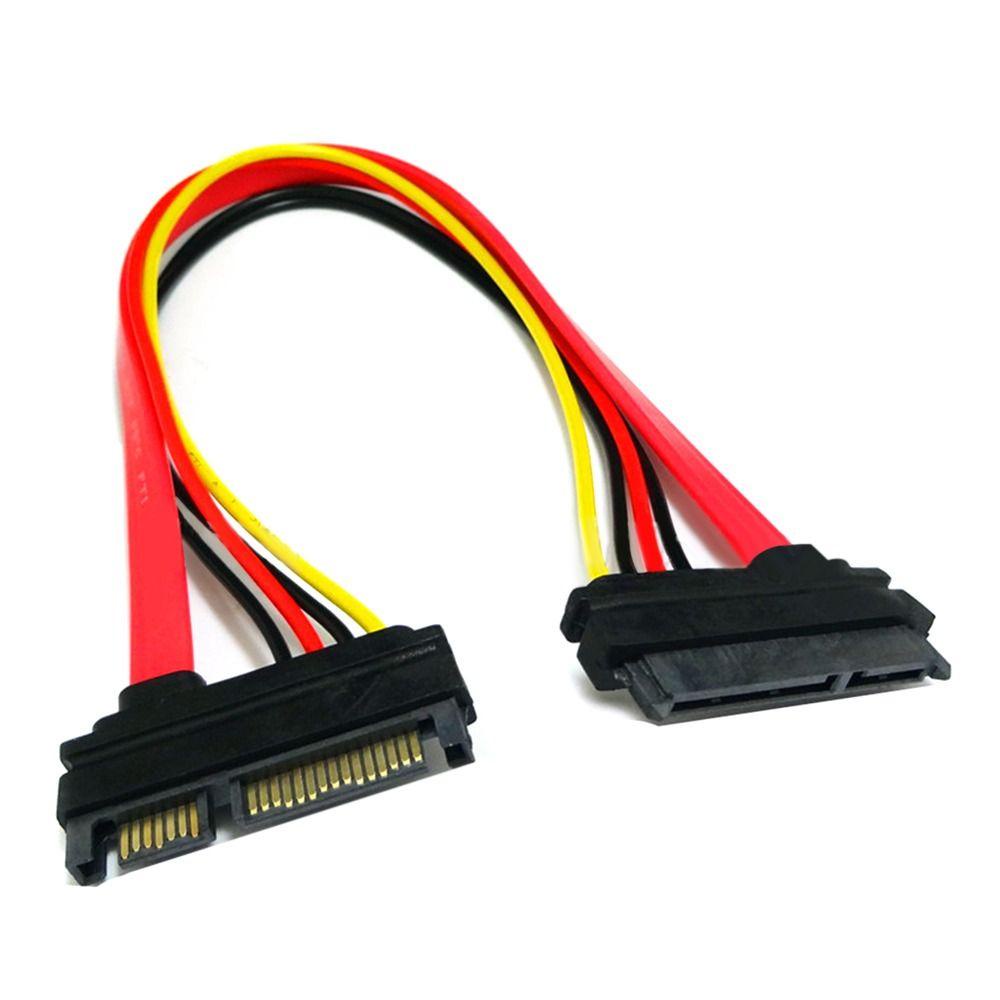 Kabel Ekstensi Nanas Kabel Sambung HDD Splitter Male To Female SATA Power Cable