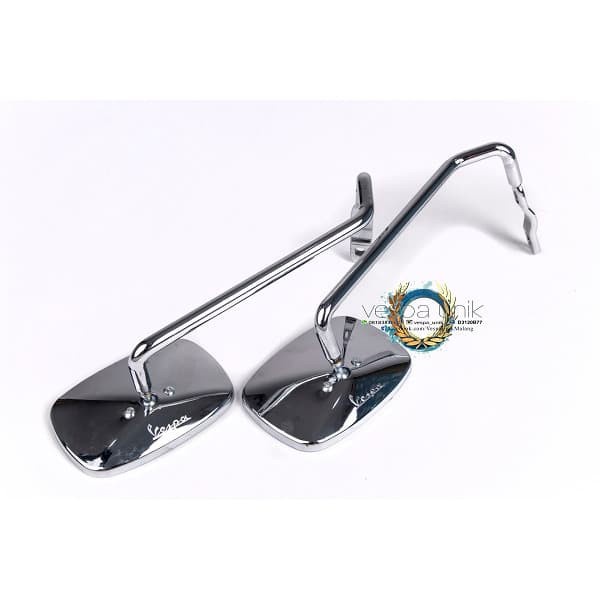 Spion Kotak Langsungan Tulisan Vespa