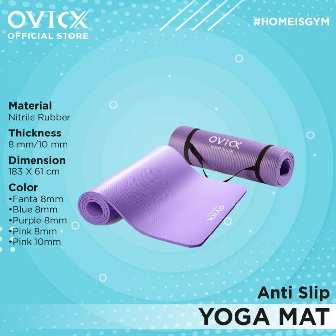 OVICX Matras Yoga Mat Yoga Anti Slip