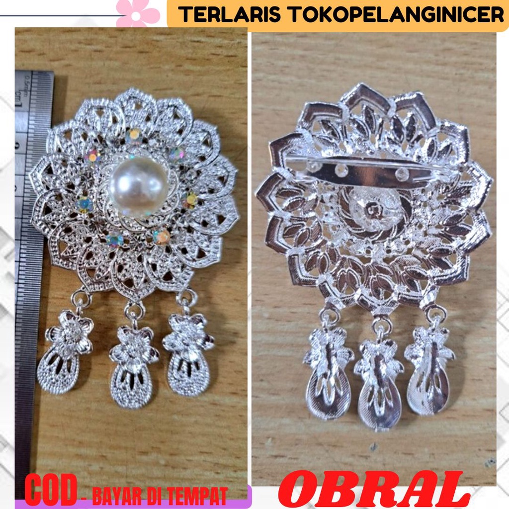 Bross Peniti Kebaya Etnik mewah fashion wanita kekinian by tokopelanginicer