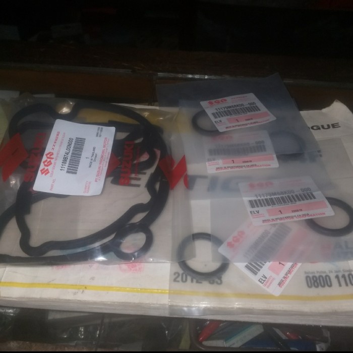 Busi Mobil Packing Tutup Klep+Oring Busi Suzuki Ertiga 2012/2015 & New Carry 2018