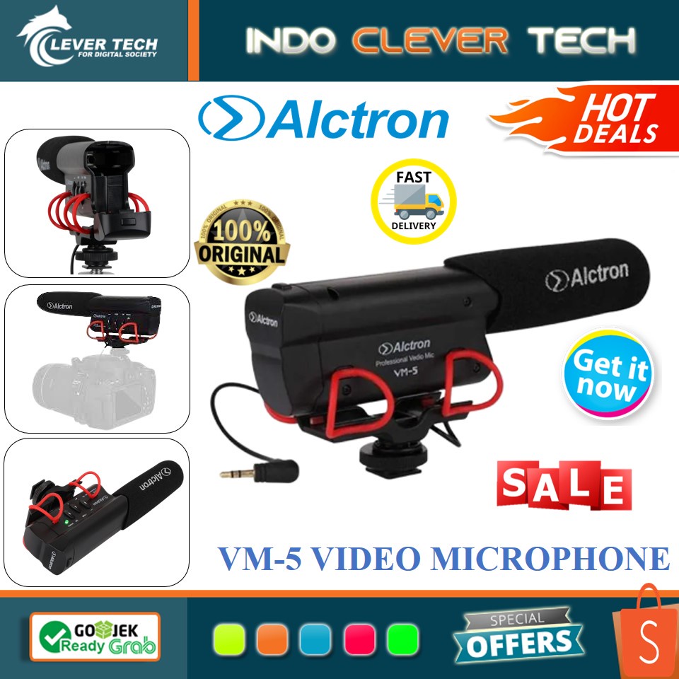 ALCTRON VM-5 VIDEO MICROPHONE