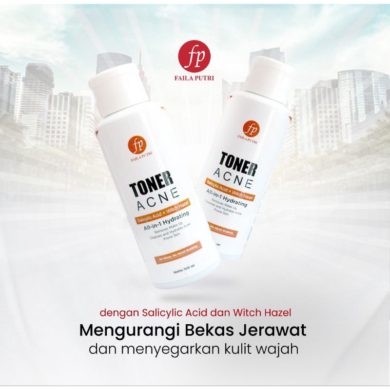 FAILA PUTRI TONER ACNE/ TONER JERAWAT PLUS WHITENING FP