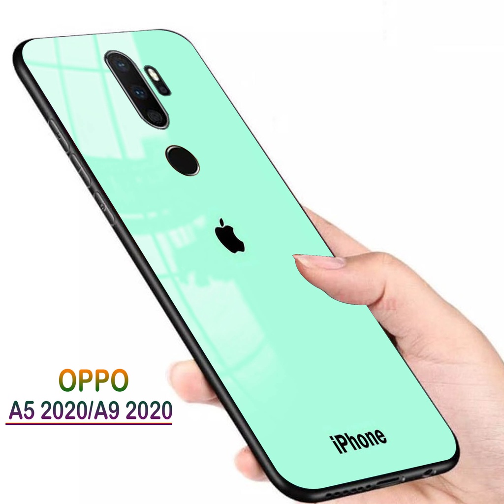 Softcase Kaca OPPO A5 2020 A9 2020 - Case Handphone A5 2020 A9 2020 [T40].