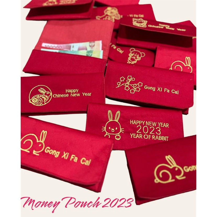 Fawn'G Handmade - Money Pouch Imlek Edisi Tahun Kelinci Rabbit 2023