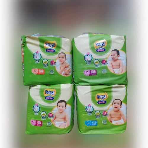 ❤ZJ❤ SENSI diapers pants / Popok celana S20/M20/L20/XL18 - popok bayi