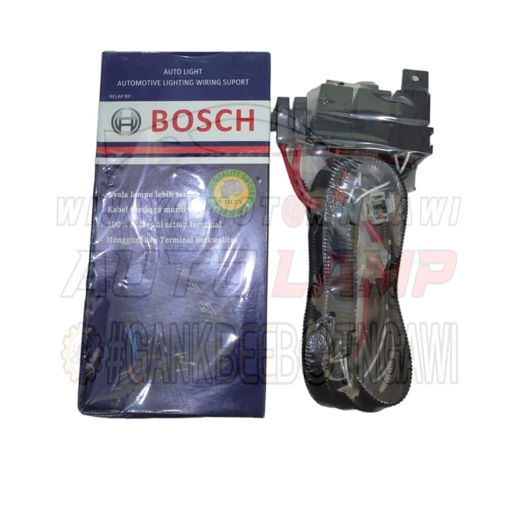 Jual KABEL RELAY SET LAMPU UTAMA 3 RELAY 2 LAMPU H4 BOSCH Shopee