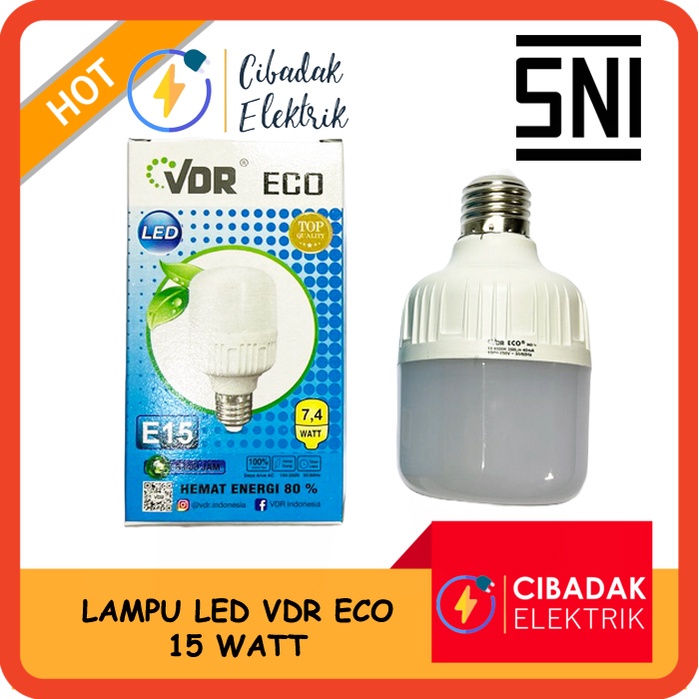 LAMPU BOHLAM LED BULB 15 WATT VDR ECO / LED BULB 15W / LED JUMBO