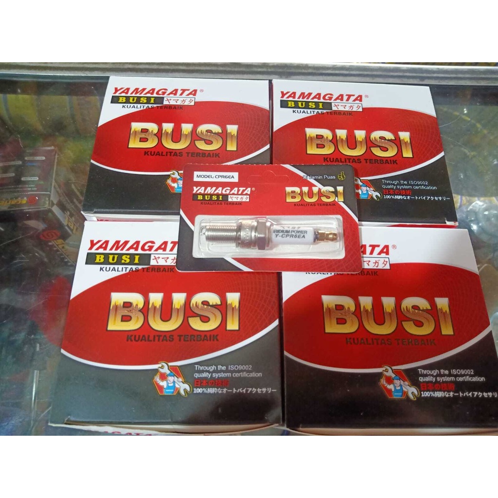 Busi racing Iridium Power CPR6EA Yamagata Vario Beat Satria FU Nmax Spin  KLX Karisma