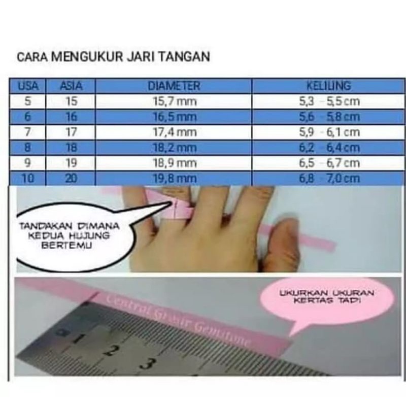 Original Cincin Batu Akik Merah Delima Siam Md Bangkok Asli