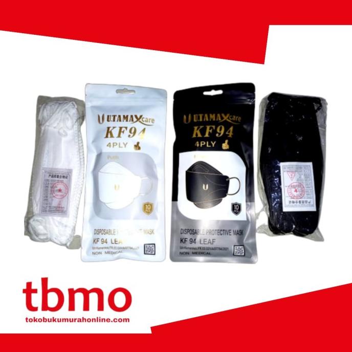 MASKER KF94 UTAMAX CARE 4PLY ISI 10 t-tbmo Juara